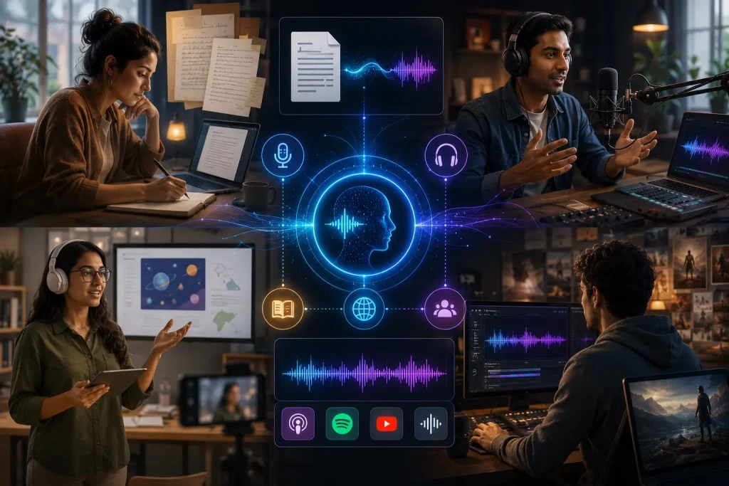 Benefits of Text to Voice AI for Creators