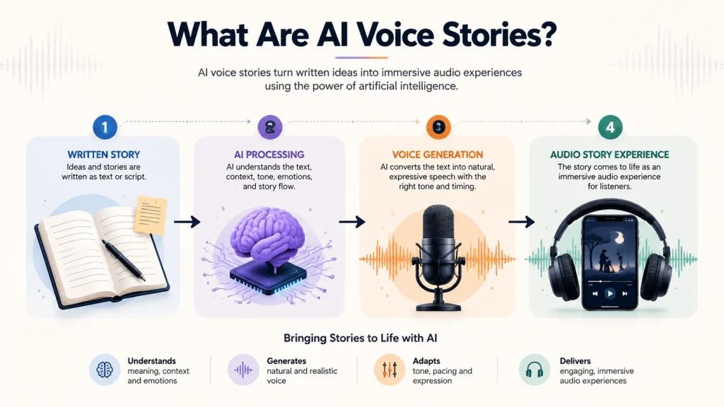 What Are AI Voice Stories