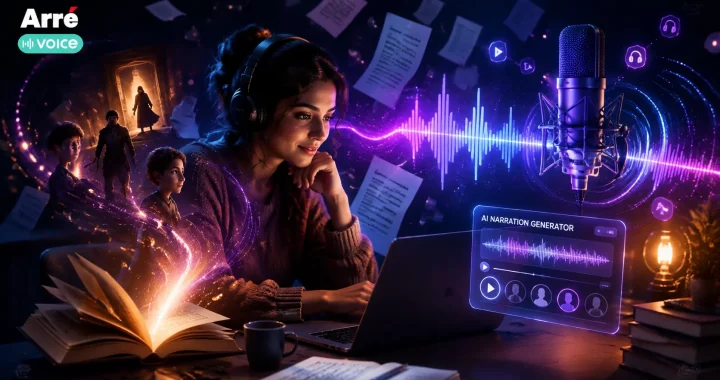 AI Narration Generator: Create Human-Like Voice Stories With AI