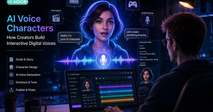 AI Voice Characters: How Creators Build Interactive Digital Voices