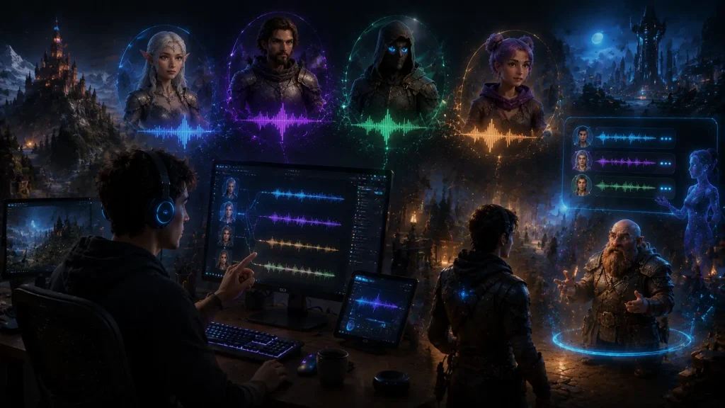 AI Voice Characters for Game Creators