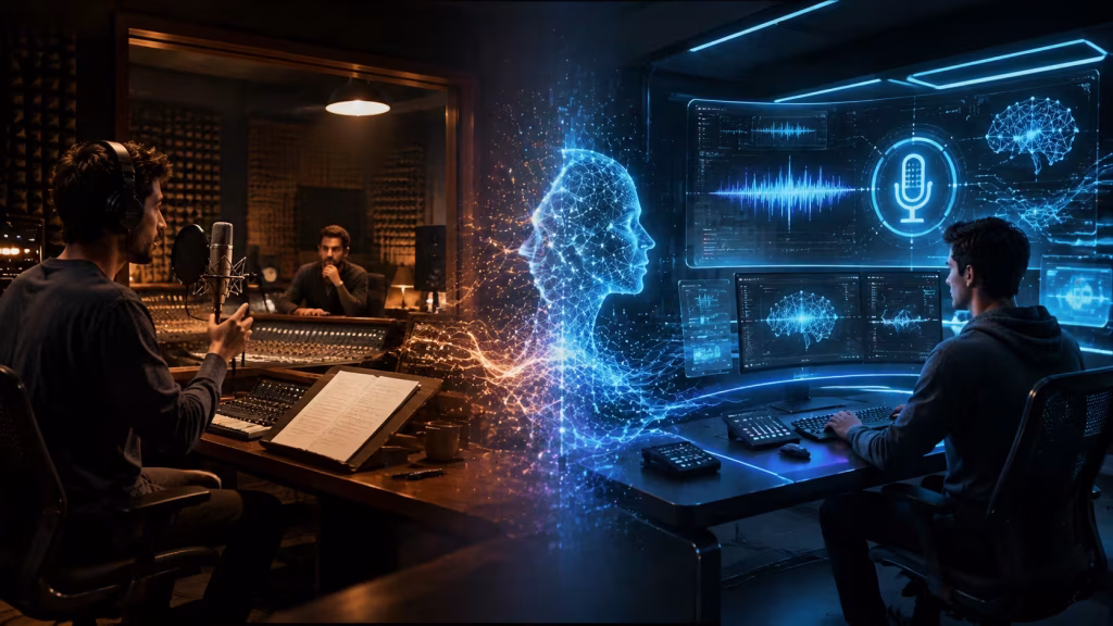 AI Voice Generator vs Traditional Voice Recording