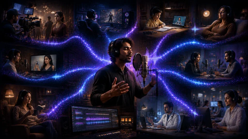 Applications of AI Voice Acting Across Industries