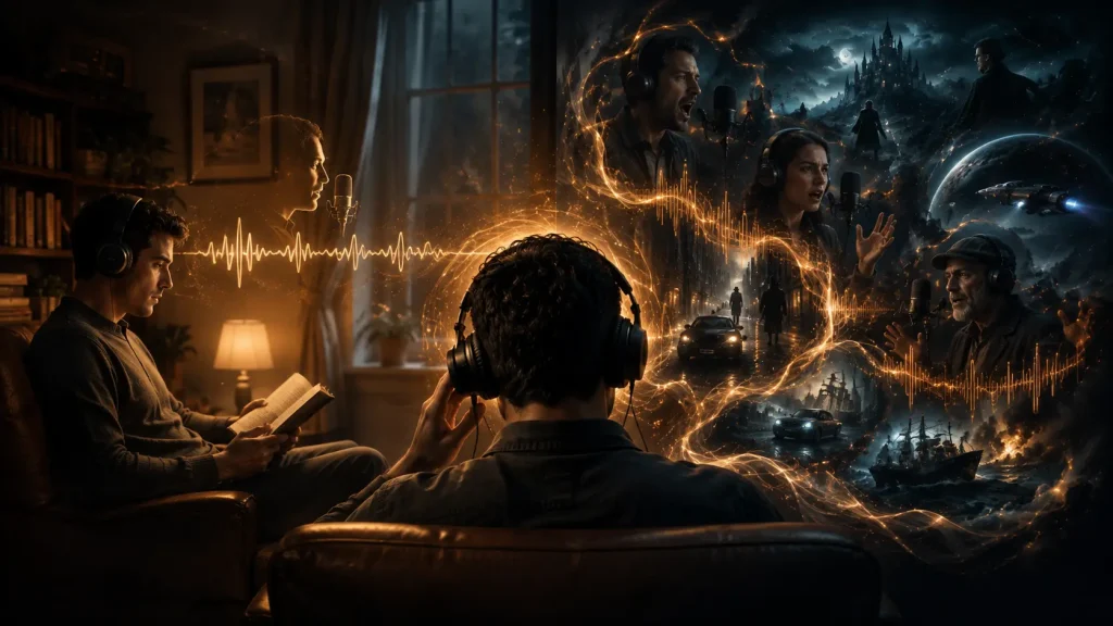 Audio Drama Podcasts vs Audiobooks