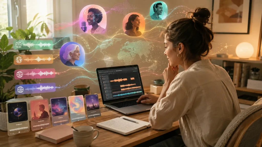 Benefits of AI Voice Narration for Creators
