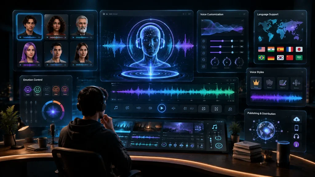 Best AI Voice Technology Features for Story Creators