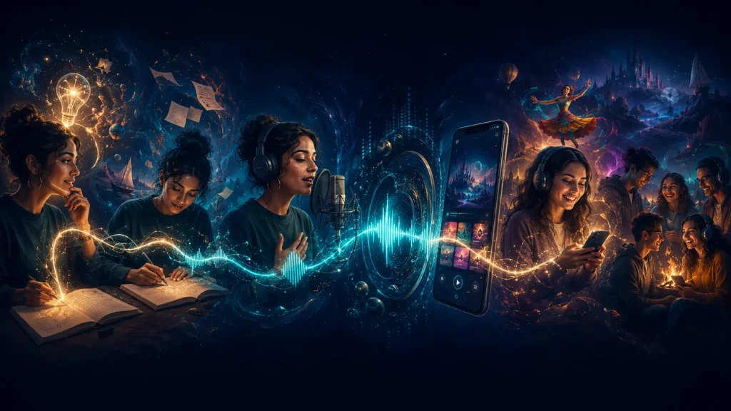 How Does an Audio Storytelling Platform Work