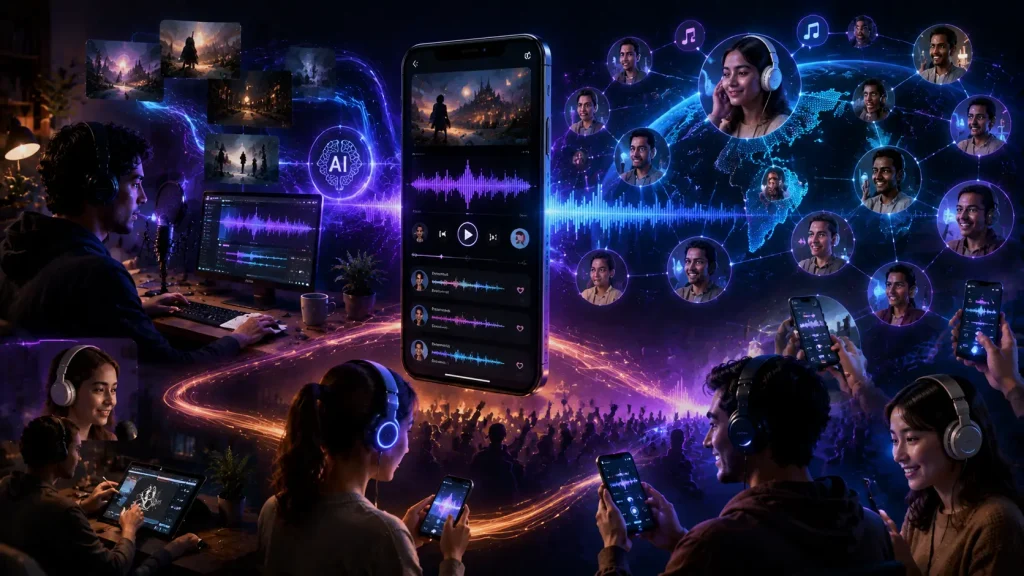 How Creators Can Use AI Audio Stories on Arré Voice