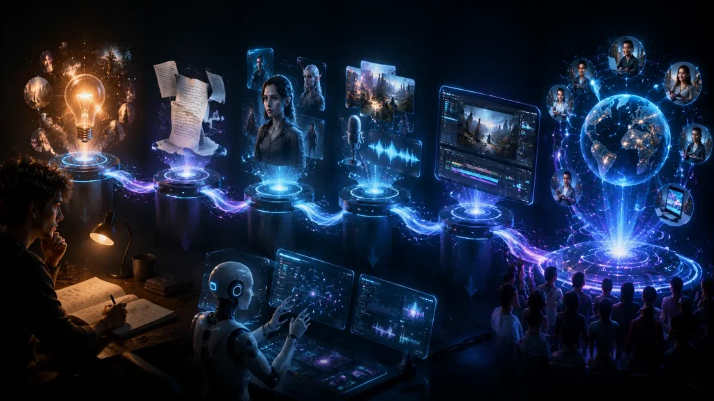 How Does AI Storytelling Work