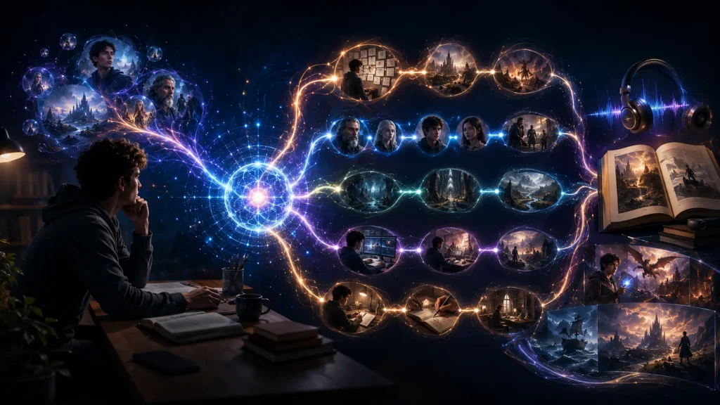 How Does an AI Story Generator Work