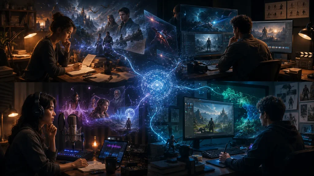 How Writers and Creators Use AI Story Generators