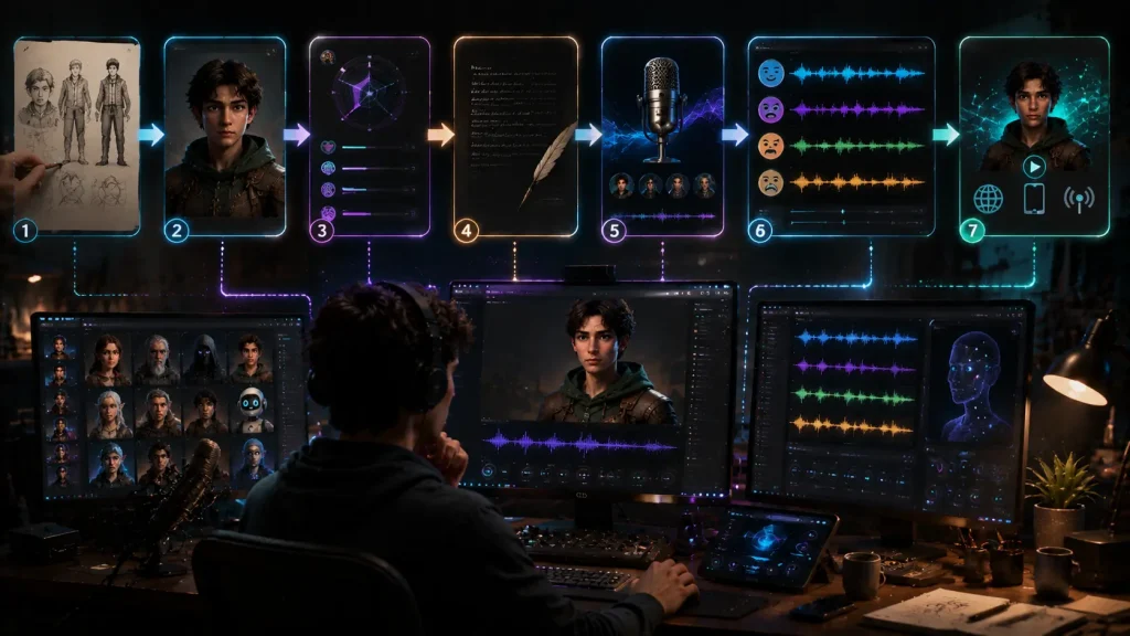 How to Create AI Voice Characters Using AI Tools