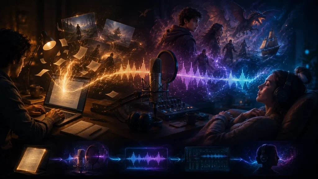 How to Turn AI-Generated Stories Into Audio Experiences