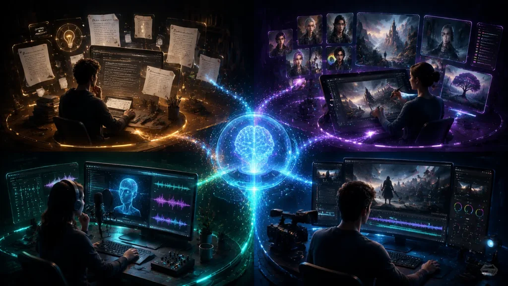 Types of AI Storytelling Tools