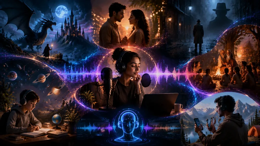 Types of Audio Stories You Can Create With AI