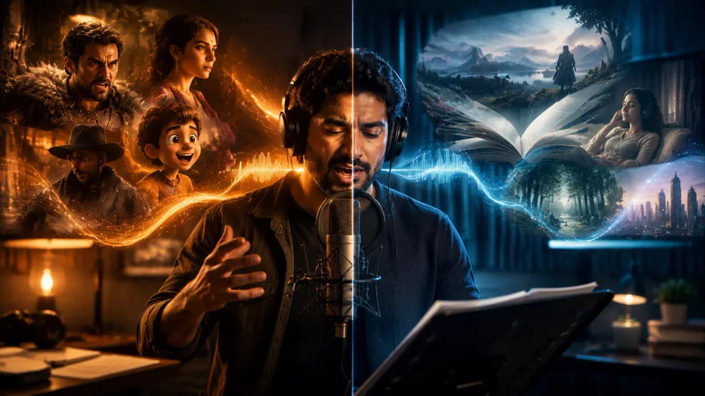 Voice Acting vs Voice Narration: What Is the Difference?