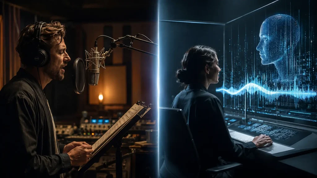 Voice Cloning vs Traditional Voice Recording: What Has Changed