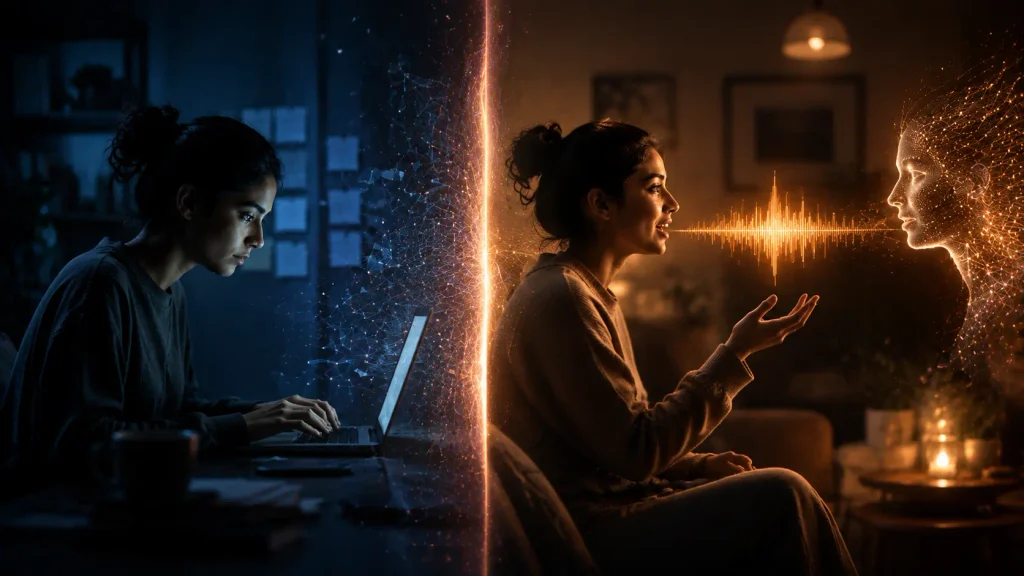 AI Voice Agents vs Traditional Chatbots