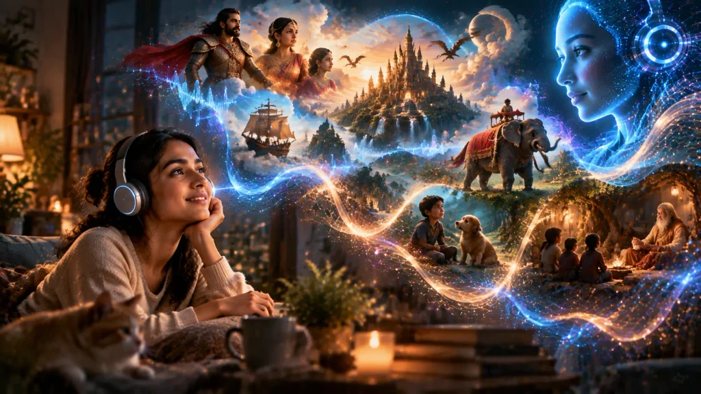 Conversational Voice AI and Storytelling