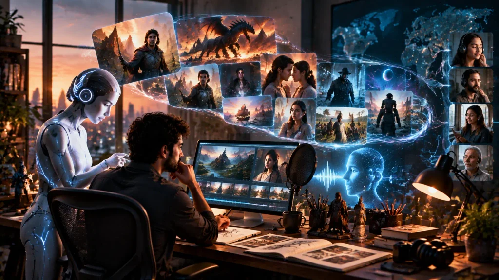 How AI Is Changing Serialized Storytelling