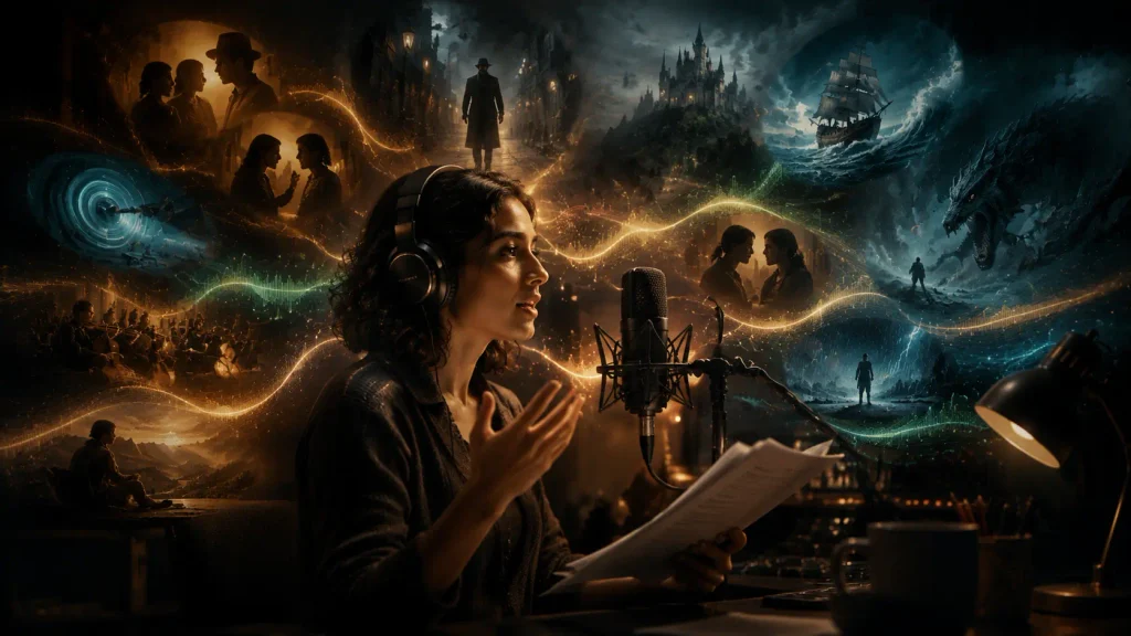 How Fiction Podcasts Combine Different Storytelling Elements