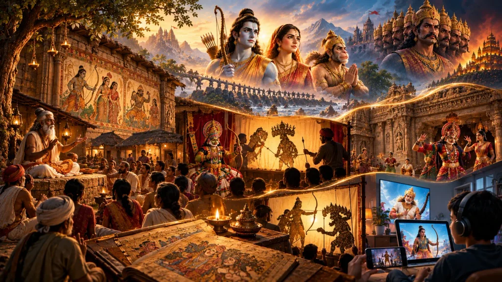 Ramayana Characters in Indian Storytelling Traditions