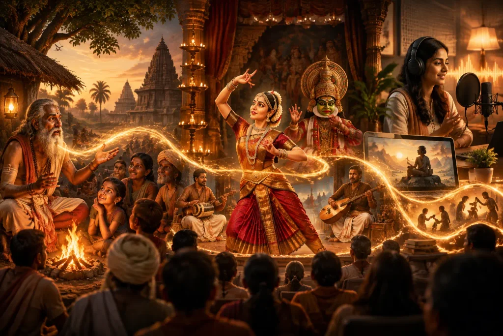 Rasa Theory in Indian Storytelling Traditions
