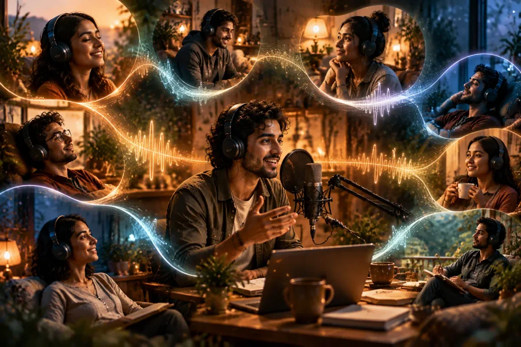The Role of Voice in Building Creator Communities
