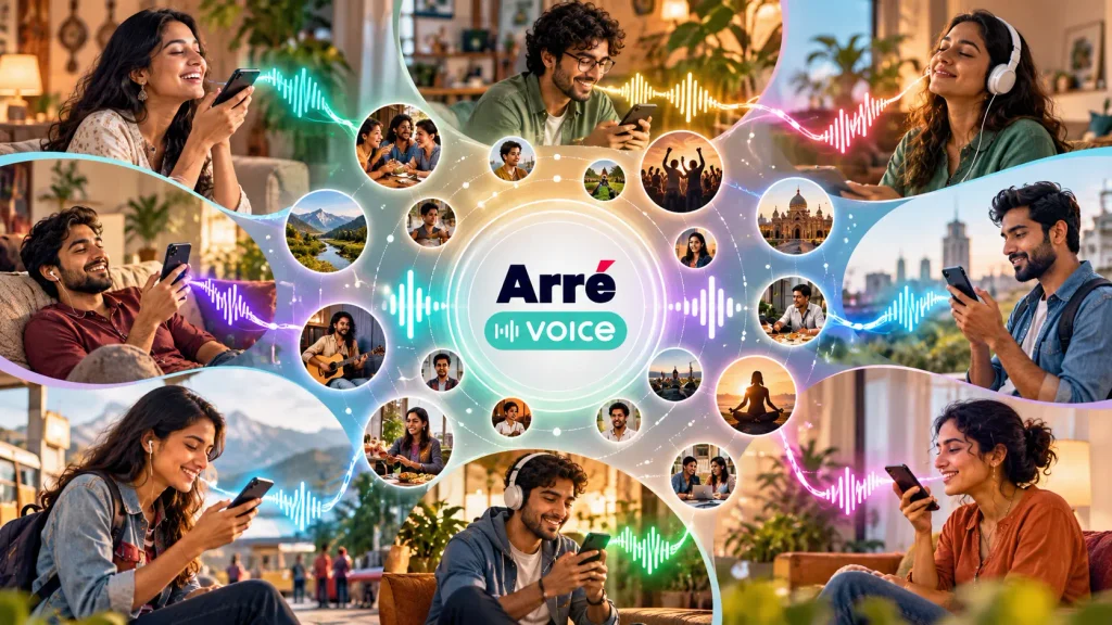 How Arré Voice Enables Voice Communities