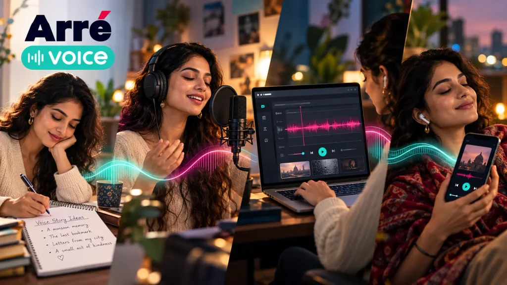 How Can You Create Immersive Voice Stories With Arré Voice