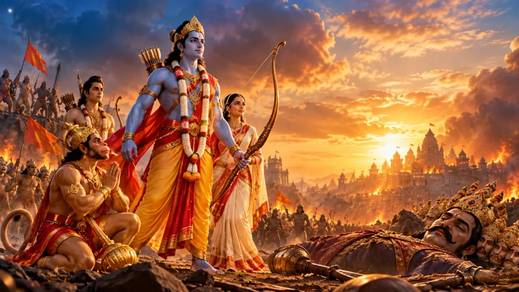The Story of Dussehra in the Ramayana