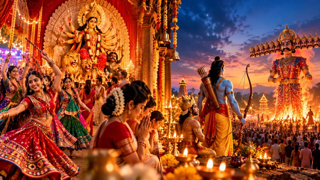 What Is the Connection Between Navratri and Dussehra